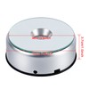 4" LED Rotating Display Base for Crystals Glass Art, Colorful