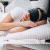 3D Contoured Eye Mask for Sleeping, Luxury Blindfold Sleep Mask