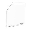 Clear Acrylic Sink Splash Guard 15.75" x 16" x 4.5"