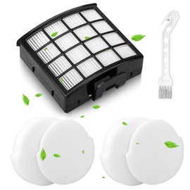 Kigniote NZ850UK Filters for Shark Lift Away Bagless Upright Vacuum 1 HEPA Filter+ 2 Foam & Felt Filters Replacement Filter for NZ850UK NZ850UKT NZ860UK NZ860UKT AZ912UK AZ912UKT AZ913UK AZ913UKT