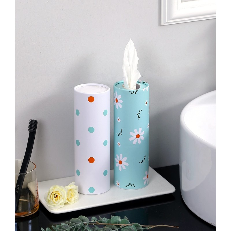Car Tissue Holder with Facial Tissues Bulk - 4 PK