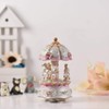 Music Box Birthday Gift Color LED Light Merry Go Round