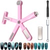 Kit 4pcs Imán de Uñas 3D Ojo de Gato Magnético