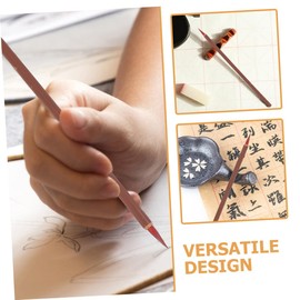 Tofficu 3pcs Little Red Writing Brush Chinese Calligraphy Pens for Beginners Painting Brush Calligraphy Brush Pens Portable Calligraphy Brush Calligraphy Pen Kit Brush Chinese Ink Brush