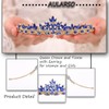 Aularso - Juego de tiaras y coronas de princesa para