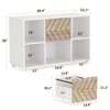 LITTLE TREE 2 Drawer File Cabinet Large Mobile Lateral Filing