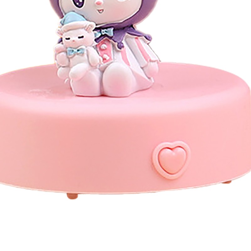 Cute Night Light Multifunctional Resin Cartoon Flower Toddler Night Light