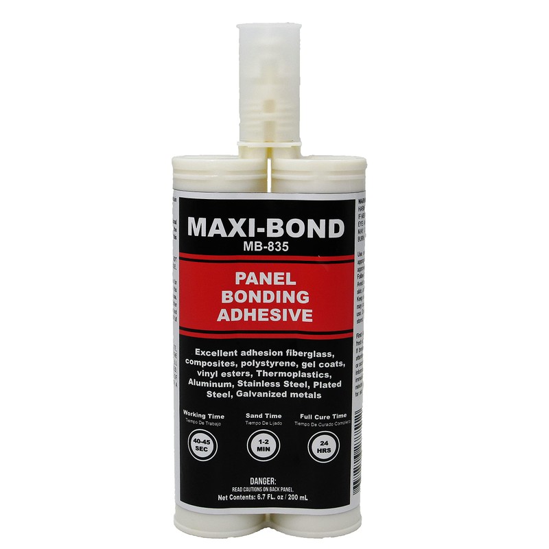 Maxi-Bond Panel Bonding Adhesive – Two-Part Epoxy, Non-Sagging, High Strength