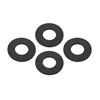 POSH FAITH Motorcycle Accessories Universal Rubber Washer Set, 4-Piece, Inner