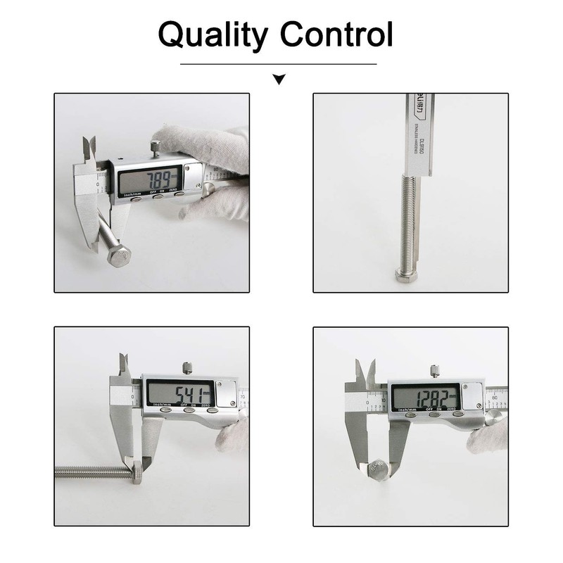 Aopin M8 x 35mm Hex Bolt Screw Grade 5.8 Stainless