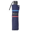 Champion CHM34MN58-N Mini Folding Umbrella, Navy, Hem Border Pattern, 23.8