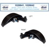 Replacement Wheel Brake Left W/Hardware, Plastic Cover for Drive Nitro