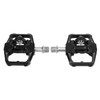 Dual Function Bicycle Pedal Flat Clipless Cleats 3 Sealed Bearings