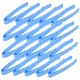 20pcs Children's Tweezers Toy Plastic Tweezers Toy Fine Motor Skills Training Tool Plastic Forceps School Tweezers Experimental Tweezers Plastic Kids Tweezers School Teaching Aid