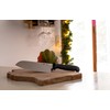 Spyderco Santoku Kitchen Knife with 6.8" MBS-26 Stainless Steel Blade