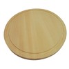 Circular wooden cutting chopping board 10 inch 25 cm kitchen