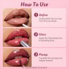 KIMUSE Juego de 3 labios combinados, kit de labios coreanos