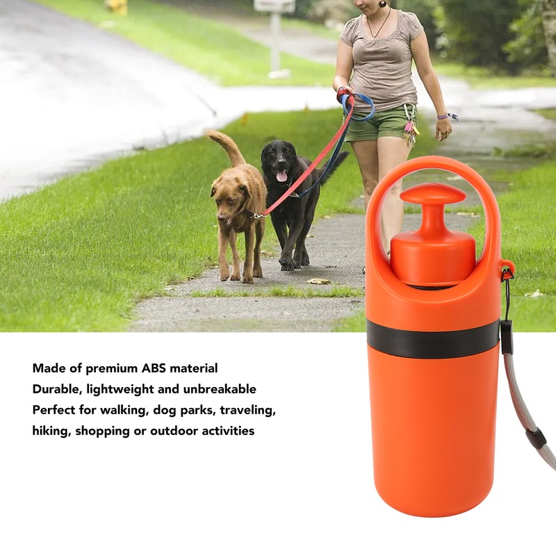 Dog Pooper Scooper Portable Built in Poop Bag Dispenser Efficient
