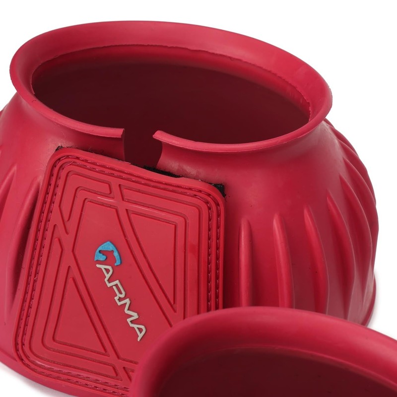 Shires Over Reach Boots, Pink - Medium