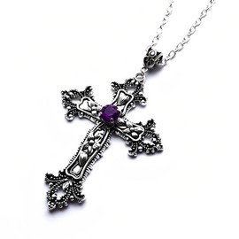 EAVUYIS Christliche Kette Kreuzanhänger mit Halskette Kreuz Anhänger Halskette Einfache Kreuz Halskette Religiöses Gebet Anhänger Ostern Geschenke