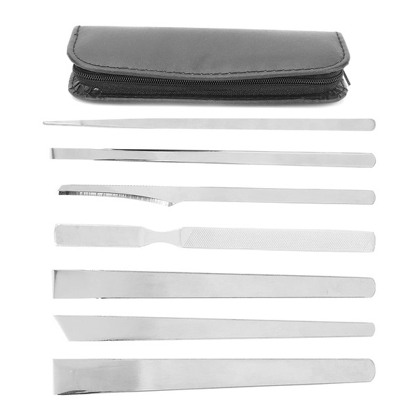 Pedicure Knife Set, Toenail Clipper Set with Storage Bag for Scraper Slant Knife Slicing Knife Intoenail Foot Care