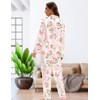 EPLAZA Silk Pajamas for Women Satin Pajamas Set 5 Pcs
