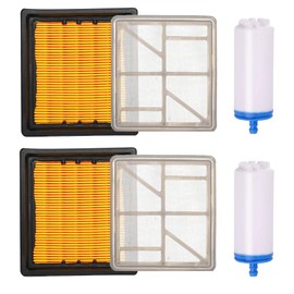 HIFROM Air Filter Combo with Fuel Filter Kit Compatible with Husq-Varna Concrete Cut Off Saw Power Cutter K760 K 760 5254706-01 5743623-01 525470601 574362301 506264101