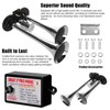 110dB Dual Trumpet Air Horn Loud Electric Horn 12-24V with