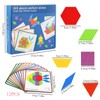 HENGBIRD Geometric Shapes Tangrams Wooden Puzzle Toy, 155 Pieces Wooden