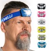 Foxelli Rechargeable LED Headlamp - Super Bright, Lightweight, and Comfortable
