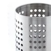 TrueCraftware- 4-1/2" x 5-1/2" Stainless Steel Straight Wall Flatware Cylinder-