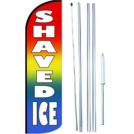 Shaved Ice Swooper Windless Flag Kit (Full Sleeve Flag)