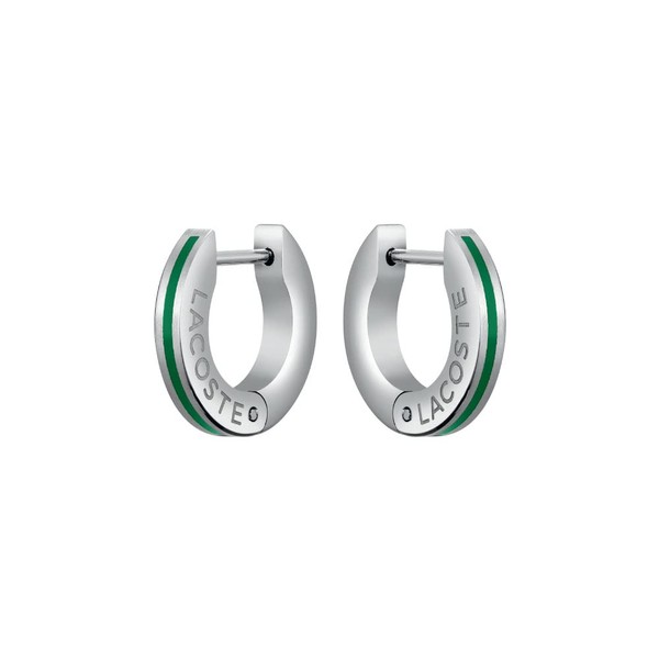 Lacoste Men's LACOSTE BASELINE Collection Hinge Earrings - 2040087