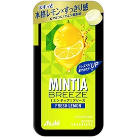 Asahi Food Mintia Breeze Fresh Lemon, 30 Tablets x 24 Pieces