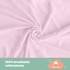 Silentnight Safe Nights Cot Size Fitted Sheets Set 100% Jersey