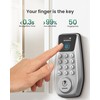DESLOC C110 Smart Lock with LockVue Display, 3-in-1 Keyless Entry