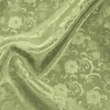 KKJIAF Sage Green Satin Jacquard Fabric 5 Yard, 60 Inch