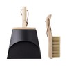Bloomingville 82047924 Dustpan and Brush, Metal Wood