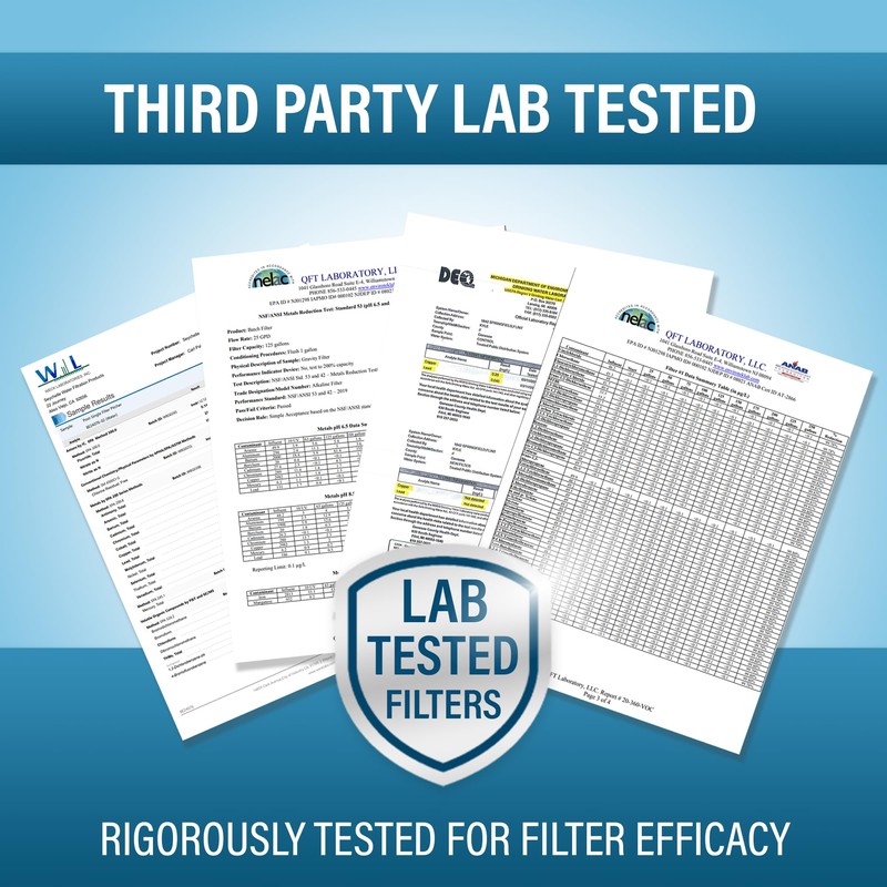 Seychelle pH2O Alkaline Water Filter Bottle - Increases pH and