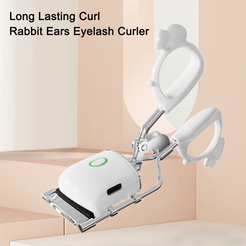 Rechargeable Electric Eyelash Curler Multiple Guard System Fast Heating Electric