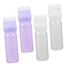 FOMIYES Pcs Hair Coloring Bottle Set Shampoo Comb Bottles for Easy Dye Applicator Home Hairdressing Kit Plastic