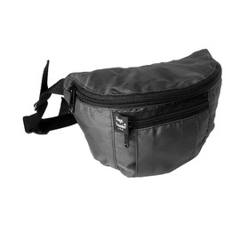 Tough Traveler "Sidekick" Fanny Pack - Made in USA - Black - Extra Durable