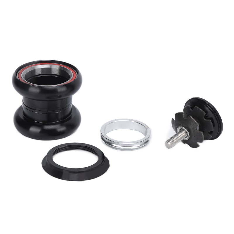 LeBycle Bicycle Double Bearing Headset with 28.6mm Straight Fork Waterproof