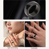 Smart Fitness Tracker Ring IP68 Waterproof Bluetooth Pedometer Smart Ring