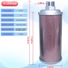 XY-15 DN40 Dryer Silencer，Air Compressor Silencer 1 1/2"，Drying Machine Diaphragm