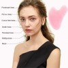 Ditind Rose Quartz Gua Sha Face Tools, GuaSha for Toxins
