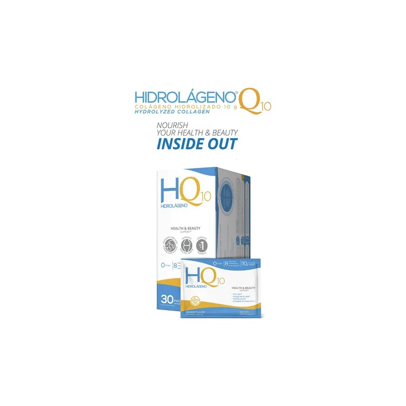 Hidrolágeno Q10 Colágeno Hidrolizado, Vitaminas Y Zinc