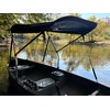 Cypress Rowe Outfitters Black Canoe/Kayak Sun Shade/Canopy Bimini Top -