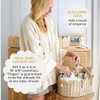 BEBE BASK Premium Baby Diaper Caddy Organizer - Handmade &