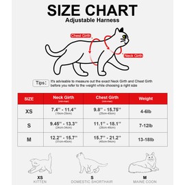 Cat Harness and Leash for Walking Escape Proof Soft Adjustable Cat Leash Breathable Comfortable Vest Easy to Wear Kitten Harness for Outdoor Travel Pink M